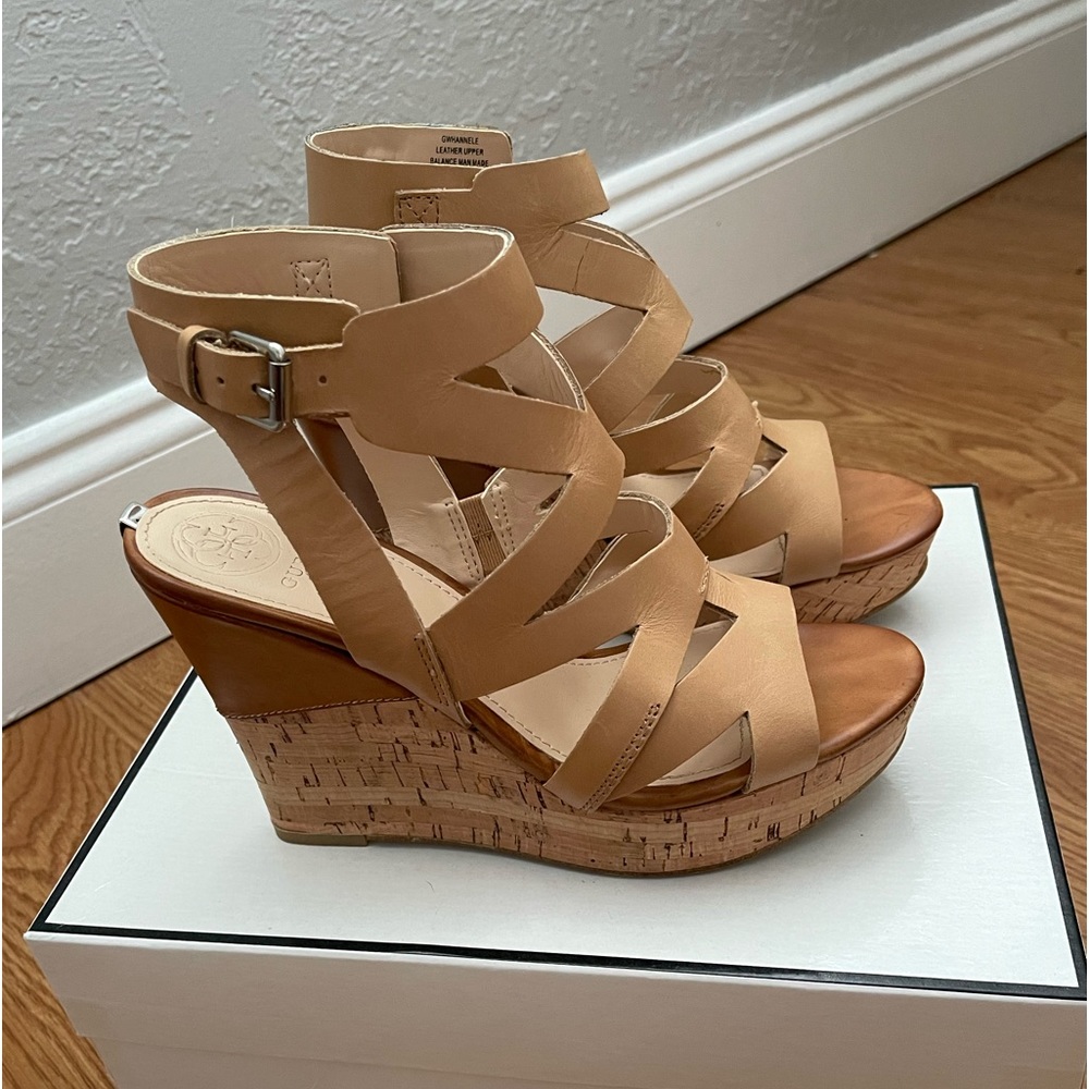 Guess wedges (medium brown)